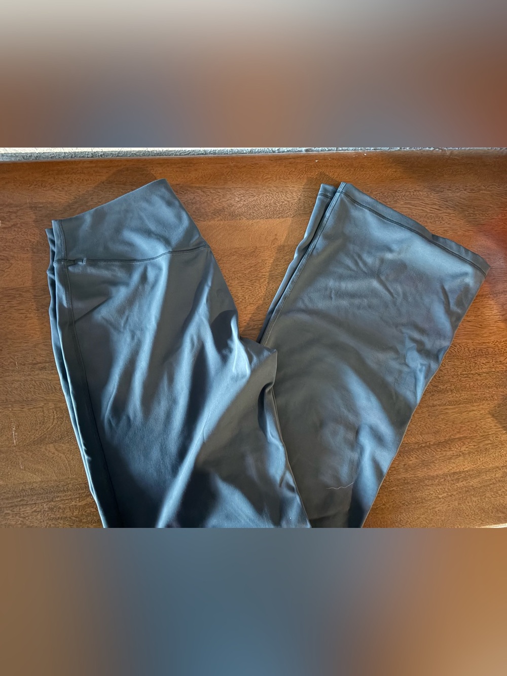 lululemon athletica Black Boot-Cut Performance Pants